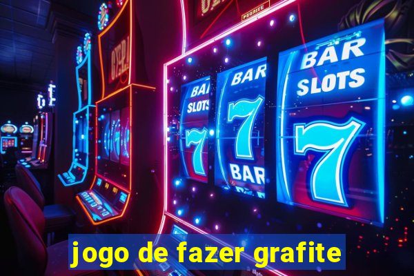 jogo de fazer grafite